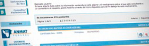 ANMAT: lanza vademecum on line