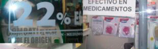 Farmacias en default, van por el cash