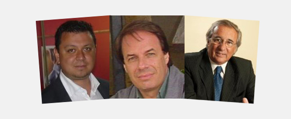 Jorge Carmona - Savant; Hugo Sotelo - Biosidus; Rodolfo Moggio - RVM Farma.
