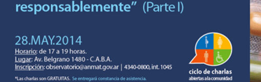 ANMAT: charlas a la comunidad