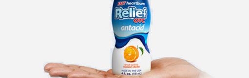 Antiácido como yogur