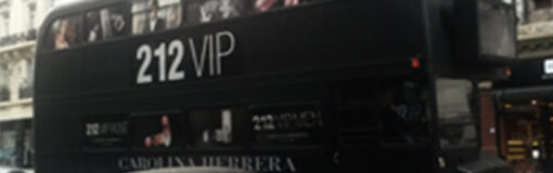 Carolina Herrerra en Double Decker