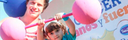 Sancor con niños poderosos, al podio