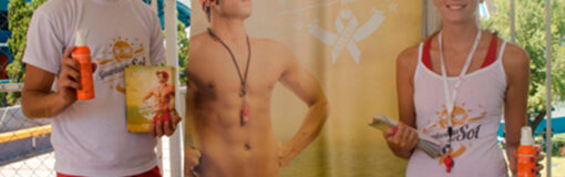 Guardavidas con Racing