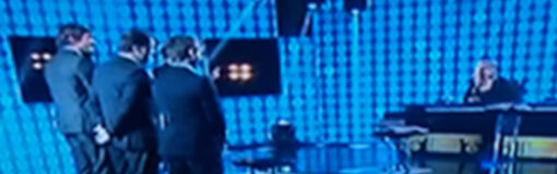 Riganti, con Kaczka en la TV