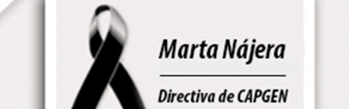 Falleció Marta Nájera, de CAPGEN