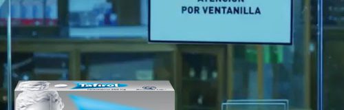 Tafirol por ventanilla