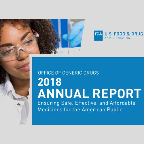 FDA: genéricos del 2018