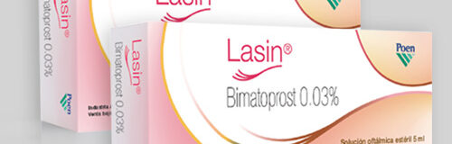 Poen lanza Lasin, pestañas