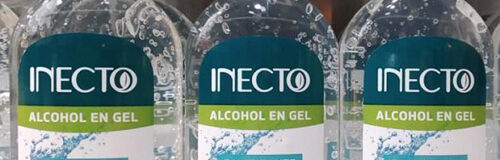 Inecto lanzó alcohol en gel