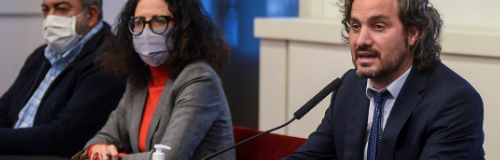 Cafiero: reunión con sindicatos y UIA