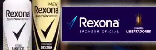 Rexona presente en la Libertadores