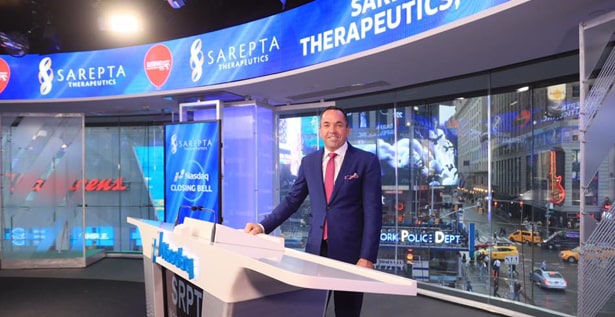 Sarepta en el Nasdaq