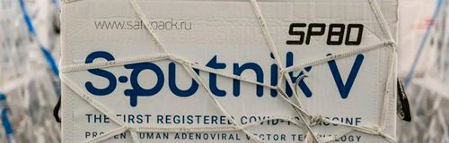 Sputnik V: llegaron hoy más vacunas