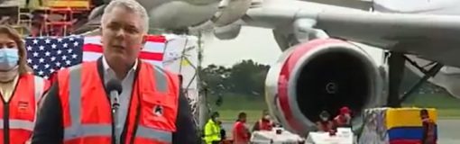 Colombia también con vacunas Moderna