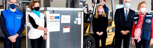 AZ: nueva donación vía España