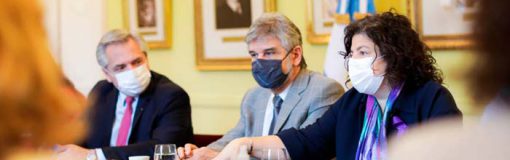 Vacunas: se reunió comisión en Casa Rosada