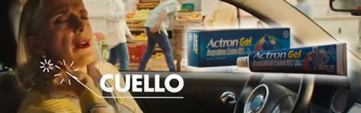 Actron gel de Bayer sale con spot