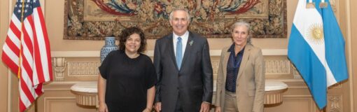 Vizzotti con embajador de EE.UU., Stanley