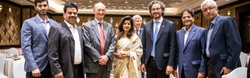 Cafiero en India: reunión con empresas