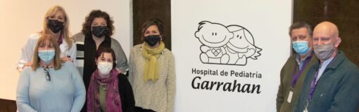 Bauer, al frente del Hosp. Garrahan