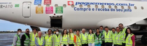 Pague Menos con avión propio, Brasil