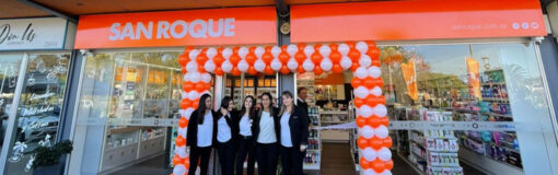 San Roque cortó cintas en Portal Brunel