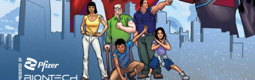 Pfizer y Marvel: deal para comic, COVID