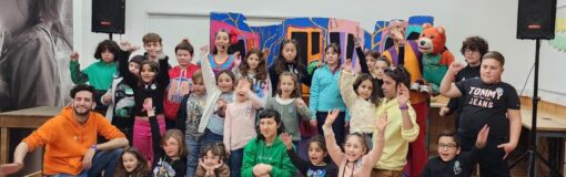 Andrómaco con visitas en vacaciones