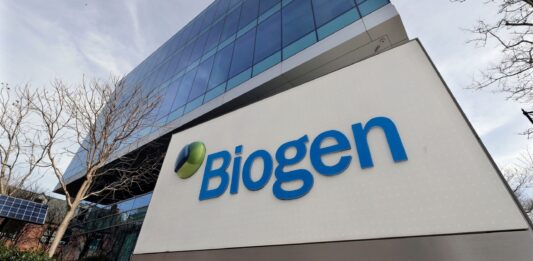 Biogen con alza del 2% en ventas