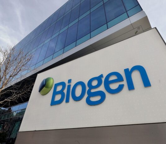 Biogen con alza del 2% en ventas