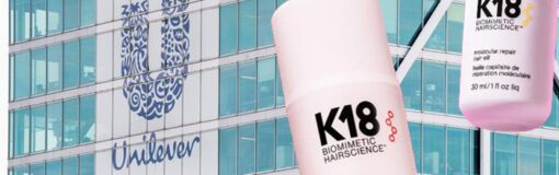 Unilever compra K18, cuidado capilar