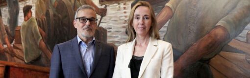 Russo en reunión con OPS, Salud