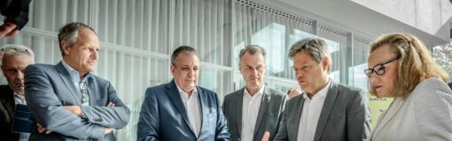 Merck alemana: visita del vicecanciller Habeck