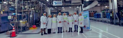 Danone con visita embajador Francia