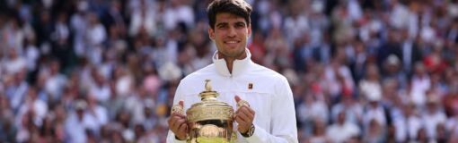 ISDIN celebra con Alcaraz, Wimbledon
