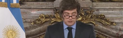 Milei: discurso en cadena: «lo peor ya pasó»