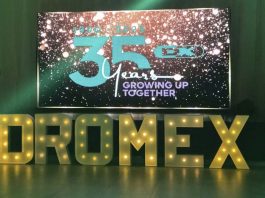 Dromex celebró sus 35 años y brindó