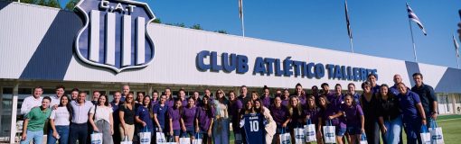 Algabo con Talleres de Córdoba, para fútbol femenino