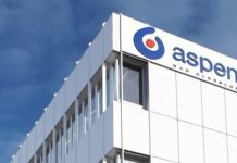 Aspen Pharma: ingresos caen -4% en semestre