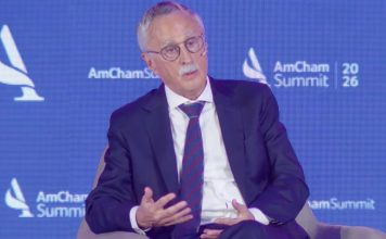 Lugones en AmCham, PAMI y más