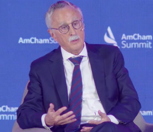 Lugones en AmCham, PAMI y más