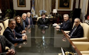 Bayer: reunión con Milei y Lugones