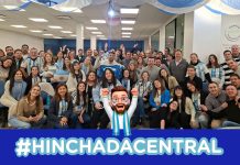 Farmacias Central Oeste con hinchada
