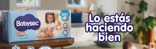 Softys con nueva campaña para Babysec