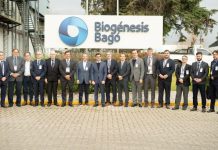Biogénesis: con autoridades de Brasil