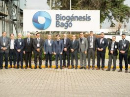 Biogénesis: con autoridades de Brasil