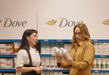Dove: spot con Luna y Bellati