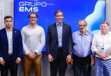 EMS recibe comitiva de Paraguay